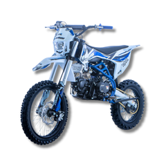 Junior/Adult BRZ Racing Pro 125cc Manual Dirt Bike 17/14” Big Wheel